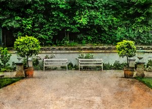 Bancs de jardin sereins - Justyna Jaszke