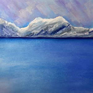 Lac de montagne serein - Justyna Jaszke