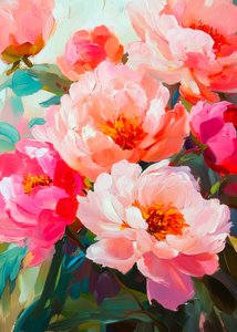 Des pivoines aux couleurs éclatantes - Justyna Jaszke