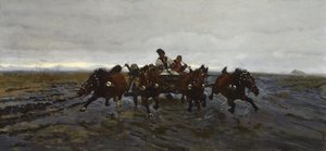 Polonais :  Czwórka Quatre de front - Józef Chełmoński