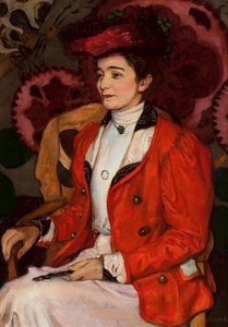 Portrait of Iza Axentowicz née Giełgud