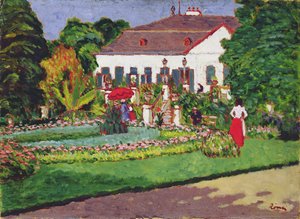 Manoir à Kertvelyes, 1907 - József Rippl Rónai