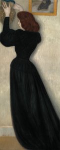 Femme élancée avec vase