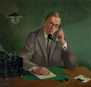 Portrait du Dr. E. Müller-Kamp - Käthe Hoch