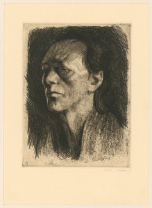 Femme ouvrière à la boucle d