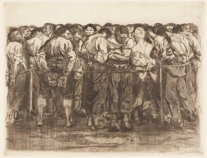 Les prisonniers - Käthe Kollwitz