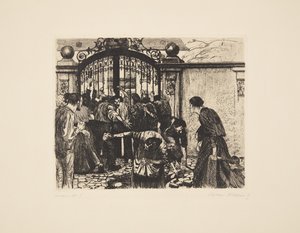 Une révolte de tisserands - Tempête