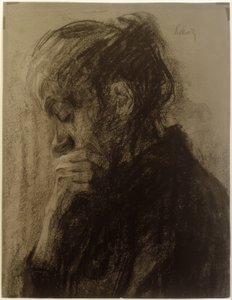 Tête de femme de profil
