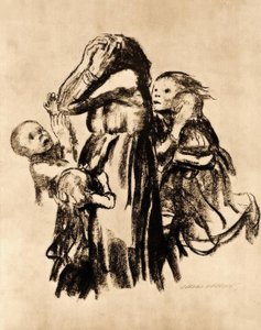 Tombé - Käthe Kollwitz