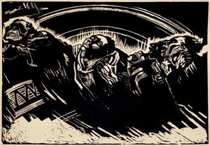 K. Kollwitz, Les volontaires - Käthe Kollwitz