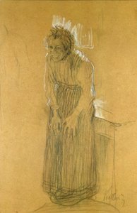 Femme riante - Käthe Kollwitz