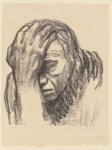 Femme pensive - Käthe Kollwitz