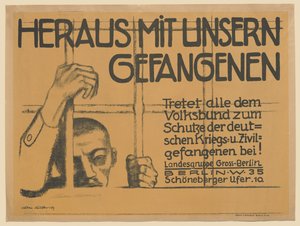 Dehors avec nos prisonniers - Käthe Kollwitz