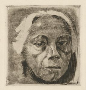 Autoportrait (version rejetée) - Käthe Kollwitz