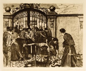 Tempête - Käthe Kollwitz