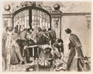 Tempête - Käthe Kollwitz
