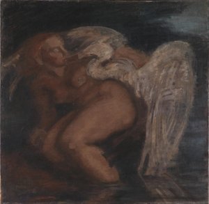 Léda et le cygne - Kai Nielsen