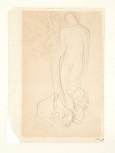 Esquisse pour "Dieu insuffle la vie à Ève"