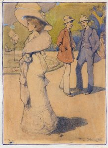 Dans le parc - Kajetan Stefanowicz