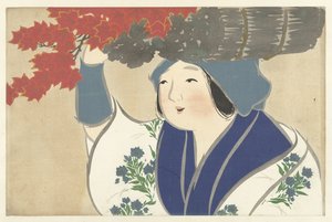 Vendeuse de bois de chauffage - Kamisaka Sekka