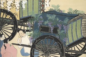 Hanazashi-guruma de Momoyo-gusa (Le monde des choses) Vol II, pub.1909 - Kamisaka Sekka