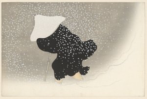 Neige tourbillonnante, 1909 - Kamisaka Sekka