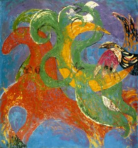 Animaux abstraits aux couleurs vives - Kanat Ibragimov