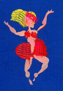 Une danseuse pleine de vie