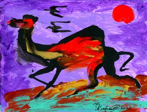 « Chameaux et oiseaux »