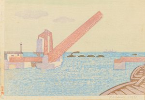 Pont-levis de Shibaura - Kanenori Suwa