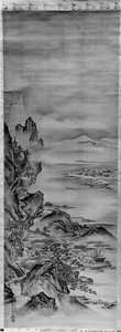 Vue du mont Horai, 19ème siècle