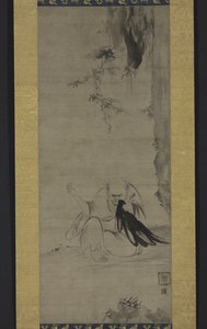 Choyo : Moine cousant sous le soleil du matin - Kaō