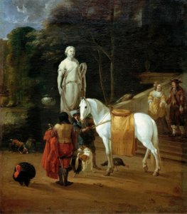 Adieu devant le palais