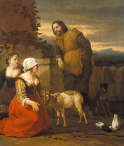 La chèvre malade - Karel Dujardin