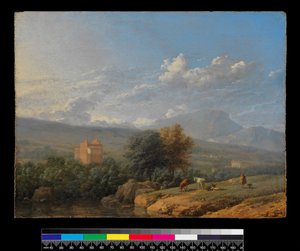 Paysage italien, avant 1678 - Karel Dujardin