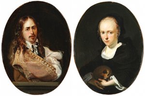 Autoportrait et Portrait de Cornelia Bouwers, l