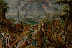 La Confusion des langues, 1600s - Karel van Mander the Elder