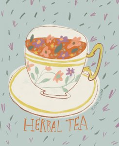 Tisane aux fleurs et aux herbes - Karin Lauria