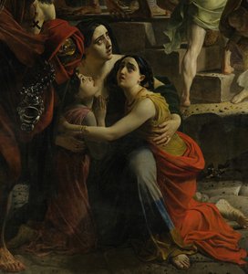 (détail) Le dernier jour de Pompéi