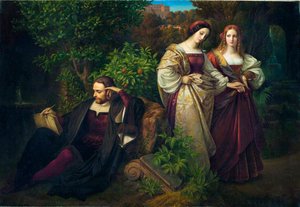 Torquato Tasso et les deux Leonores