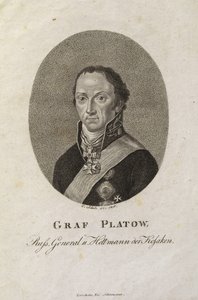 Portrait du comte Matvei Ivanovich Platov - Karl Friedrich Schulz