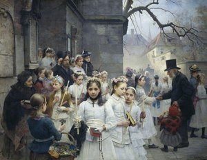 Après la première communion - Karl Frithjof Smith