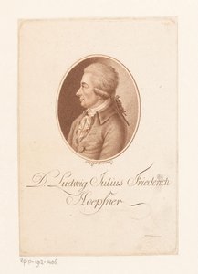 Portrait de Ludwig Höpfner - Karl Goepfert