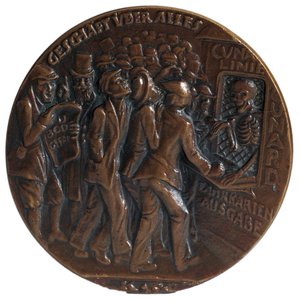 Médaille commémorant le torpillage du paquebot 