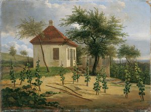 Pavillon sur le vignoble du Dr. Körner près de Loschwitz - Karl Gottfried Traugott Faber