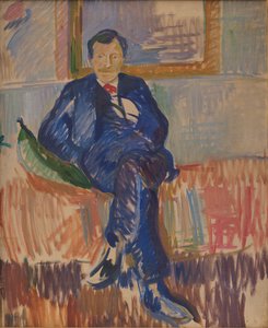 Portrait du peintre Karl Schou