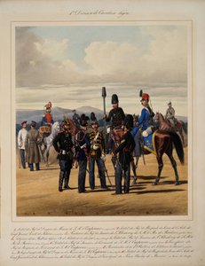 Première division de cavalerie légère, 1867