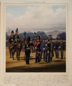 Première division de cavalerie légère, 1867