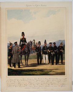 Infanterie du corps des grenadiers impériaux russes, 1867 - Karl Karlovich Piratsky