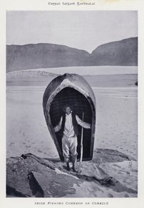 Curragh ou coracle de pêche irlandais - Karl Karlovich Piratsky
